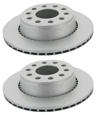 Produktbild von 2 Bremsscheiben innenbelüftet Ø 269 mm TRISCAN für u.a. AUDI A6
