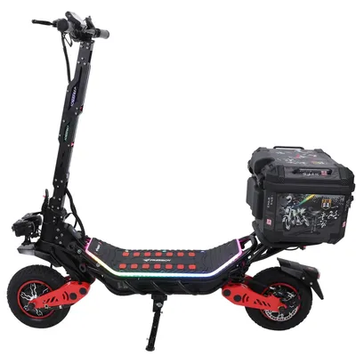 Zdjęcie produktu dla H10 Wszechterenowa hulajnoga elektryczna z napędem podwójnym, 60V 23Ah, 12×3.0 cali, 120 kg, 60 km