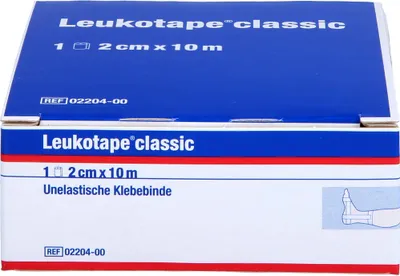 Obrázok produktu pre Leukotape klasický neelastický obväz 2 cm x 10 m biely, 1 ks. Obväzy na rany