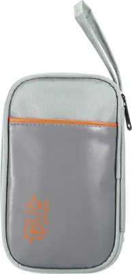 Produktbild von Elektronischer Organizer für Kabel,Kabeltasche Elektronische Tasche Universal Kabelorganizer Tasche, Reisekabel Organizer 19x12x3.5cm Grau