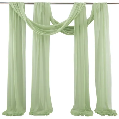 Immagine prodotto di Tessuto dei drappi dell'arco di nozze, drappeggio dell'arco, tulle dell'arco, velo della fotografia, sfondo dell'arco di nozze