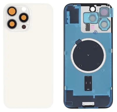 Produktbild von iPhone 16 Pro Max Backcover Titan Weiß