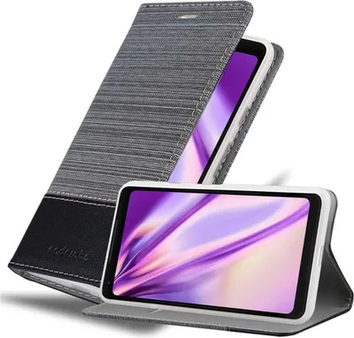 Obrázek produktu pro Cadorabo pouzdro pro Google PIXEL 2 XL Protective Cover in Grey Pouzdro na mobilní telefon Kryt na knihu Pouzdro na mobilní telefon