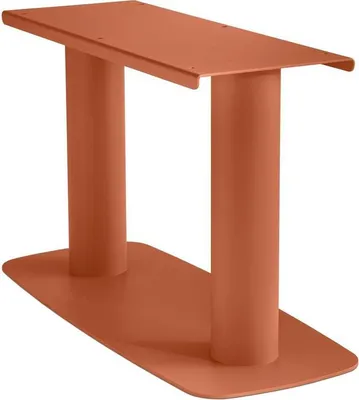 Produktbild von Tischgestell Pillaar 120x45x72 Stahl Rot