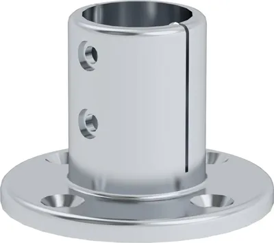 Produktbild von Günzburger Steigtechnik Systemgeländer Bodenlager für Rohr Ø 40 - 984019