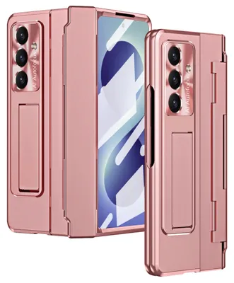 Produktbild von Handyhülle Klapphülle + Display Folie Samsung Galaxy Z Fold8 Ultra 5G Pink