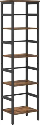 Immagine prodotto di vidaXL Libreria in rovere affumicato 40 x 29,5 x 149 cm materiale a base di legno