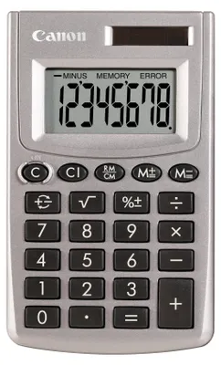 Image de Calculatrice Canon Ls-270L Gris 8Chif