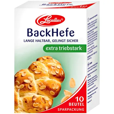 Produktbild von 10Er Trockenbackhefeluc