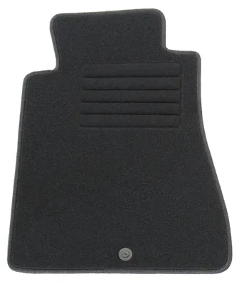 Fußmatte für Mercedes Benz 190 W201, 1983-05/1993, vorne links, Schwarz