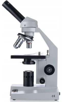 Productafbeelding van Biologische Microscoop - Onderzoeksmicroscoop - 45 Kantelbare Monoculaire Kop - LED-Verlichting