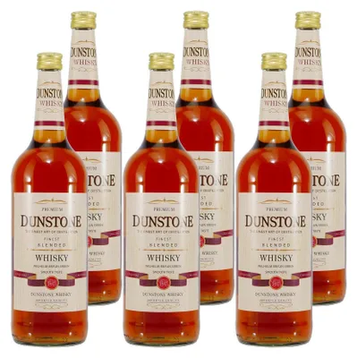 Produktbild von Dunstone Finest Blended Whisky (6 x 1,0L)