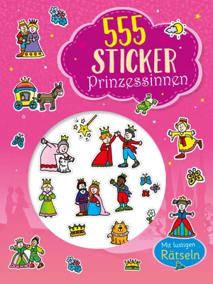 Produktbild von 555 Sticker Prinzessinnen