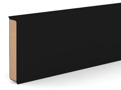 Immagine prodotto di Battiscopa Döllken larghezza 11 mm CubuFlexLife 60 nero 2,5 m