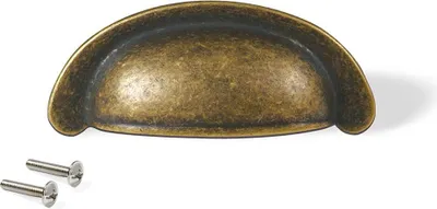 Produktbild von Emuca Marrakech 77 Mm Möbelgriff 20 Einheiten Golden Golden One Size