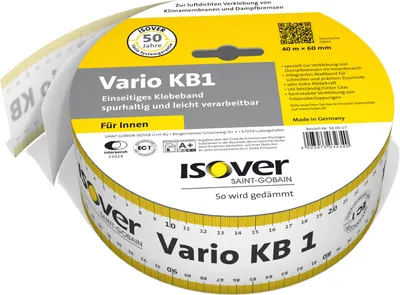 Image de Isover Vario KB 1 Ruban adhésif 60 mm 40 mètres