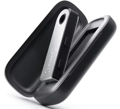 Produktbild von Schutzhülle Ledger Nano S Plus Case für Kryptowährung Wallet, Schwarz