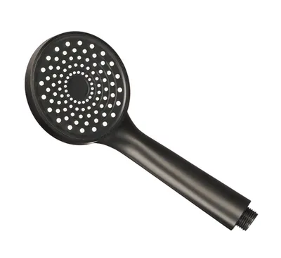 Produktbild von DUSCHKOPF Schwarz 1/2" Handbrause Brause Duschbrause Kopfbrause Shower Head wassersparend 65