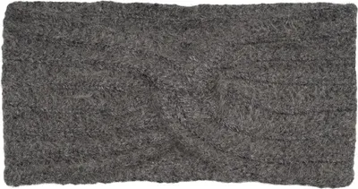 Produktbild von styleBREAKER Damen Strick Stirnband mit Rippstrickmuster und Twist Knoten, Rippmuster, warmes Winter Haarband, Headband 04026059