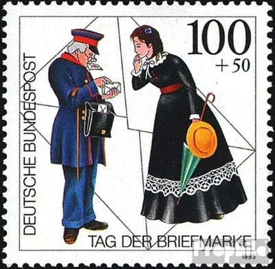Produktbild von Briefmarken BRD (BR.Deutschland) 1993 Mi 1692 (kompl.Ausgabe) gestempelt Tag der Briefmarke
