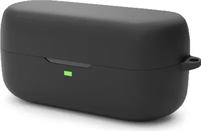 Produktbild von Silikonhülle Schutzhülle Kompatibel mit Sony WF-C510 Kopfhörer Ohrhörer in Schwarz