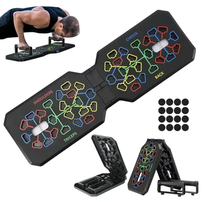 Productafbeelding van Upgraded Push-up Grepen met 24-in-1 Training, Opvouwbaar en Antislip