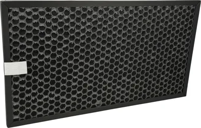 Produktbild von vhbw Aktivkohlefilter kompatibel mit Sharp KC-D40EUW, KC-G50EUH, KC-D50EUW, KC-G40EUW, KC-G40EUH, KC-D40EUB Luftreiniger - Luftfilter Schwarz