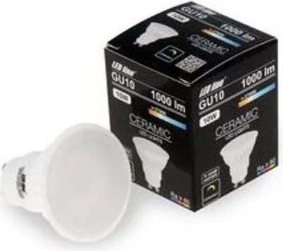 Produktbild von 6er Pack LED Leuchtmittel | GU10 SMD | 10W | 120° | Dimmbar | 1000 Lumen | Glühbirne | Glühlampe | Spot | Stromsparend | warmweiß