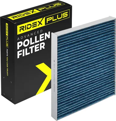 Produktbild von RIDEX PLUS 424I0572P Innenraumfilter Pollenfilter passend für PEUGEOT 508 SW I (8E) Aktivkohle