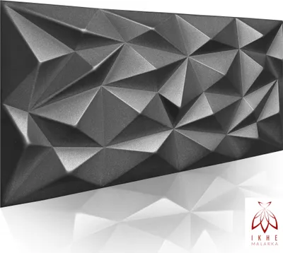 Produktbild von 3D Paneele Wandpaneele Polystyrol XPS – Styropor Verkleidung für Wand & Decke – 100x50 cm (0,5 m²) – Leicht, Flexibel & Einfach zu Montieren