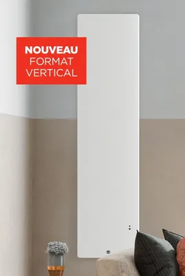Image de Radiateur électrique INGENIO 4 1500W vertical intelligent blanc mat - THERMOR - 429354