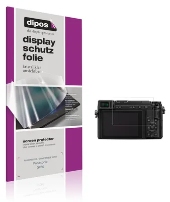 Immagine prodotto di 4x Pellicola Protettiva per Panasonic GX80 Protezione Schermo Claro Display dipos