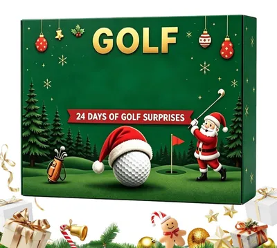 Produktbild von Christmas Golf Countdown Kalender 24 Golf Advent Praktische Golfausrüstung
