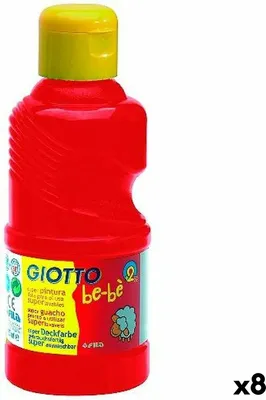 Obrázek produktu pro Tempera Giotto červená 250 ml (8 kusů)