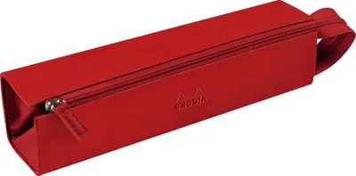 Immagine prodotto di Rhodia 319023C astuccio per matita Astuccio rigido per matite Similcuoio, Tessile Rosso