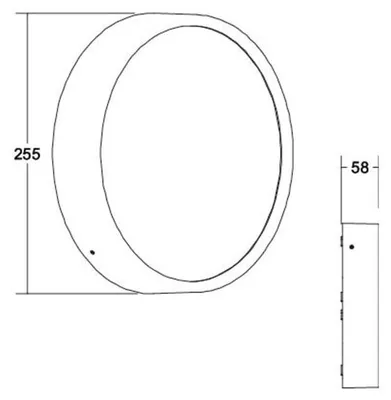 Produktbild von Brumberg 10036173, Rund, IP65, Weiß