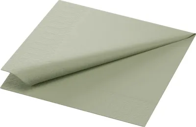 Produktbild von 1000x DUNI Tissue-Serviette 33 x 33 cm Pistaziengrün 3-lagig