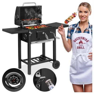Produktbild von Carbon schwarzer Garten-Holzkohlegrill