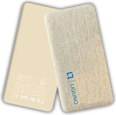 Immagine prodotto di Liquno Nissi Powerbank 8000mAh RPET con copertura in canapa