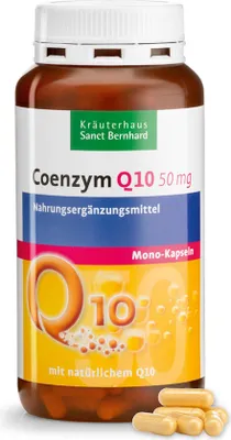 Produktbild von Sanct Bernhard Coenzym Q10 50mg Mono-Kapseln - 300 Kapseln