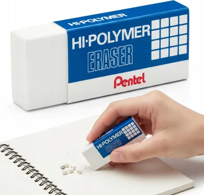 Image de Gomme Pentel 35x16x11,5mm Hi-Polymer