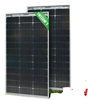 Obrázek produktu pro Solární panel, 240 W, monokrystalický, odolná konstrukce, 2 ks 120 W