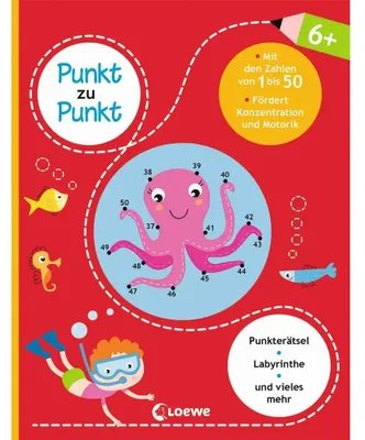 Produktbild von Punkt zu Punkt - Mit den Zahlen von 1 bis 50
