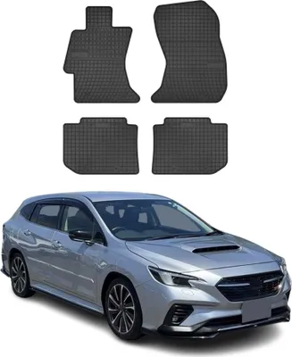 Image de Tapis de Sol pour Subaru Levorg 2015-2022 Caoutchouc Noir