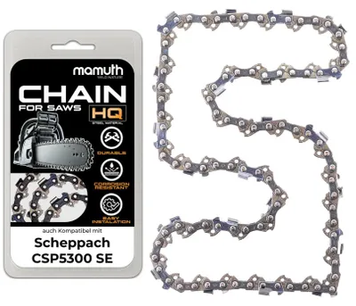 Produktbild von Sägekette 40cm 1.5mm 0.325"" 66TG für Scheppach CSP5300 SE