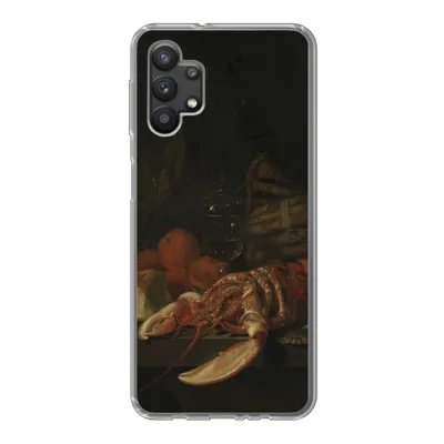 Produktbild von MuchoWow® Handyhülle Schutzhülle Hülle für Samsung Galaxy A32 5G Stilleben - Gemälde von Jan Davidsz. de Heem Silikon Softcase Handy Hülle - Softcase