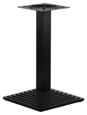 Immagine prodotto di Base per tavolo in ghisa SH-5014-6, per ufficio, hotel, ristorante, dimensioni 45x45x72,5 cm, nero