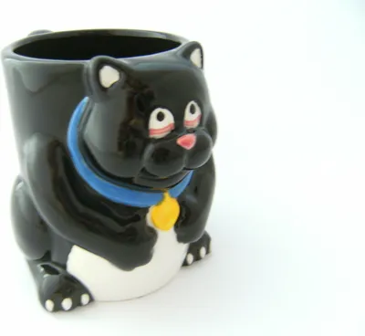 Produktbild von Kaffeebecher Katze Kaffeetasse Tassen Teetassen Katzen Kaffeepott Henkelbecher Tiere