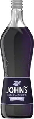 Produktbild von Johns Black Currant / Schwarze Johannisbeere Sirup für Cocktails 0,7l