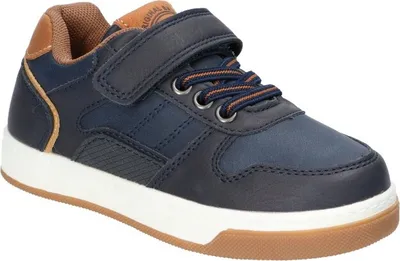 Produktbild von AMERICAN CLUB XD151 Solide Kinderschuhe mit Klettverschluss, modische Kinderschuhe, profilierte Innensohle aus Naturleder, Casual, Marineblaue 31